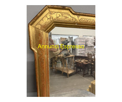 Antica specchiera a vassoio Luigi Filippo, XIX sec