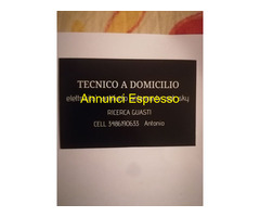 [NUM]  elettricista  RICERCA GUASTI antenne tv  antifurto