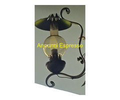 Applique da esterno, in ferro battuto