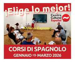 CorsoCorsi di spagnolo a Torino per principianti - Gennaio => Marzo 2026