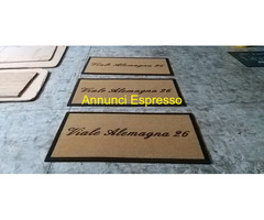 0-ZERBINI  PERSONALIZZATI ad intarsio