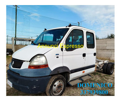 RICAMBI PER RENAULT MASTER DOPPIA CABINA TELAIO