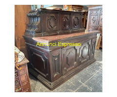 Antico importante mobile credenza sacrestia