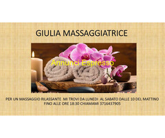 GIULIA MASSAGGIO RELAX