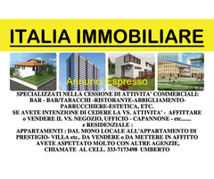 Negozio BANDE NERE  -GAMBARA mq145 Professionale