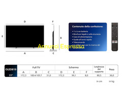 Philips Ambilight 77 pollici OLED 819 4K GoogleTV