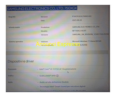 Samsung Galaxy Book4 NUOVO notebook i3 - 8Gb ram