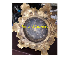 Tritone alzata vintage centrotavola in cristallo c