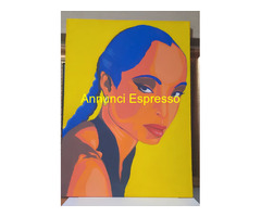SADE ADU dipinto PopArt