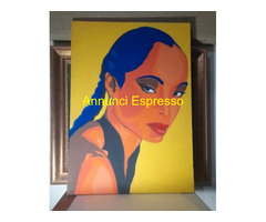 SADE ADU dipinto PopArt