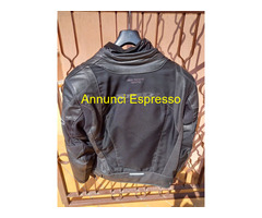 Giaccone moto uomo marca Spidi taglia 48 pelle ner
