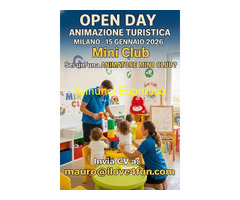 4FUN ENTERTAINMENT cerca  ANIMATORE TURISTICO  nel settore Turismo con  esperienza