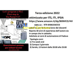 Corso programmazione PLC con TIA PORTAL V21 di Siemens online o in presenza anche accomodation