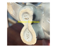 Antico Elefantino in terraglia a colaggio