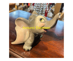 Antico Elefantino in terraglia a colaggio