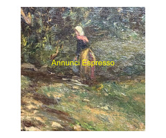 Antico Dipinto? Paesaggio Impressionista-  Scozia