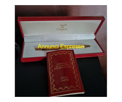Penna a sfera STYLOS MUST DE CARTIER   vintage con