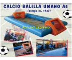 NOLEGGIAMO  GIOCHI GONFIABILI  E SPORTIVI