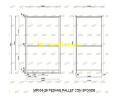 Piattaforme con sponde sovrapponibili tipo pesanti