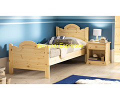 Letto nuvola abete con comodino