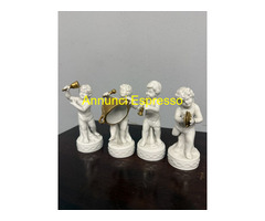 Gruppo N 4 musicisti in porcellana, Napoli XX sec