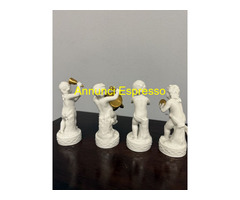 Gruppo N 4 musicisti in porcellana, Napoli XX sec