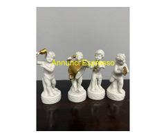 Gruppo N 4 musicisti in porcellana, Napoli XX sec