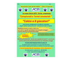 Campionati e tornei di calcio a otto giocatori