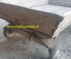 Carrello antico per arredamento