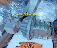 Lampada industriale anni 50 antiscoppio