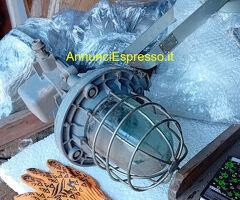 Lampada industriale anni 50 antiscoppio