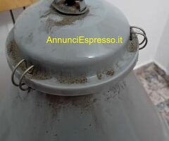 Lampada industriale degli anni 70