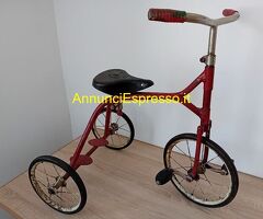 Triciclo anni 30 giocattolo d'epoca