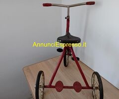 Triciclo anni 30 giocattolo d'epoca