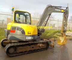 Macchinari per l\'edilizia VOLVO ECR88  midi excavatore