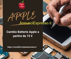 Apple Cambio Batteria Roma - OFFERTISSIMA!