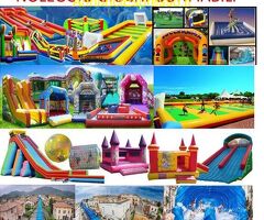 NOLEGGIAMO  GIOCHI GONFIABILI  E SPORTIVI