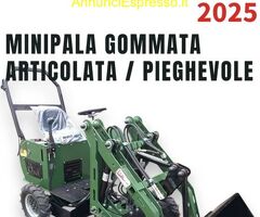 Caricatore-escavatore  MINI PALA GOMMATA ARTICOL