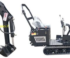 Caricatore-escavatore  MINI ESCAVATORE CINGOLATO