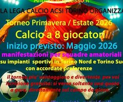 Torneo di calcio a otto giocatori Primavera 2026.