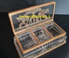 Antico  cofanetto  da scrivania   stile Impero  p