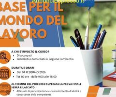 CorsoCORSO GRATUITO INGLESE PER IL LAVORO - NERVIANO