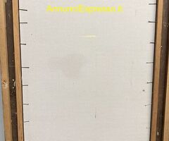 Antico dipinto ad acquarello fori romani. Roma XIX