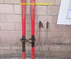 Sci in legno degli anni 50-60