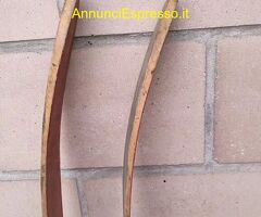 Sci in legno degli anni 50-60