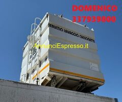 CISTERNA IN ACCIAIO 3 SCOMPARTI Q.LI 80