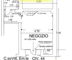 Affitto ufficio MunicipioOspedale mq69 affitto Euro400
