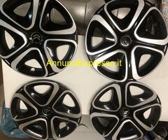 COPRI-CERCHI-COPPE X RUOTE BI COLOR X CITROEN C3