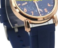 Orologio in Quarzo Cinturino in gomma blu