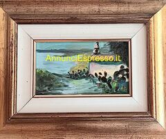 Due paesaggi del pittore Giuseppe Castrovilli